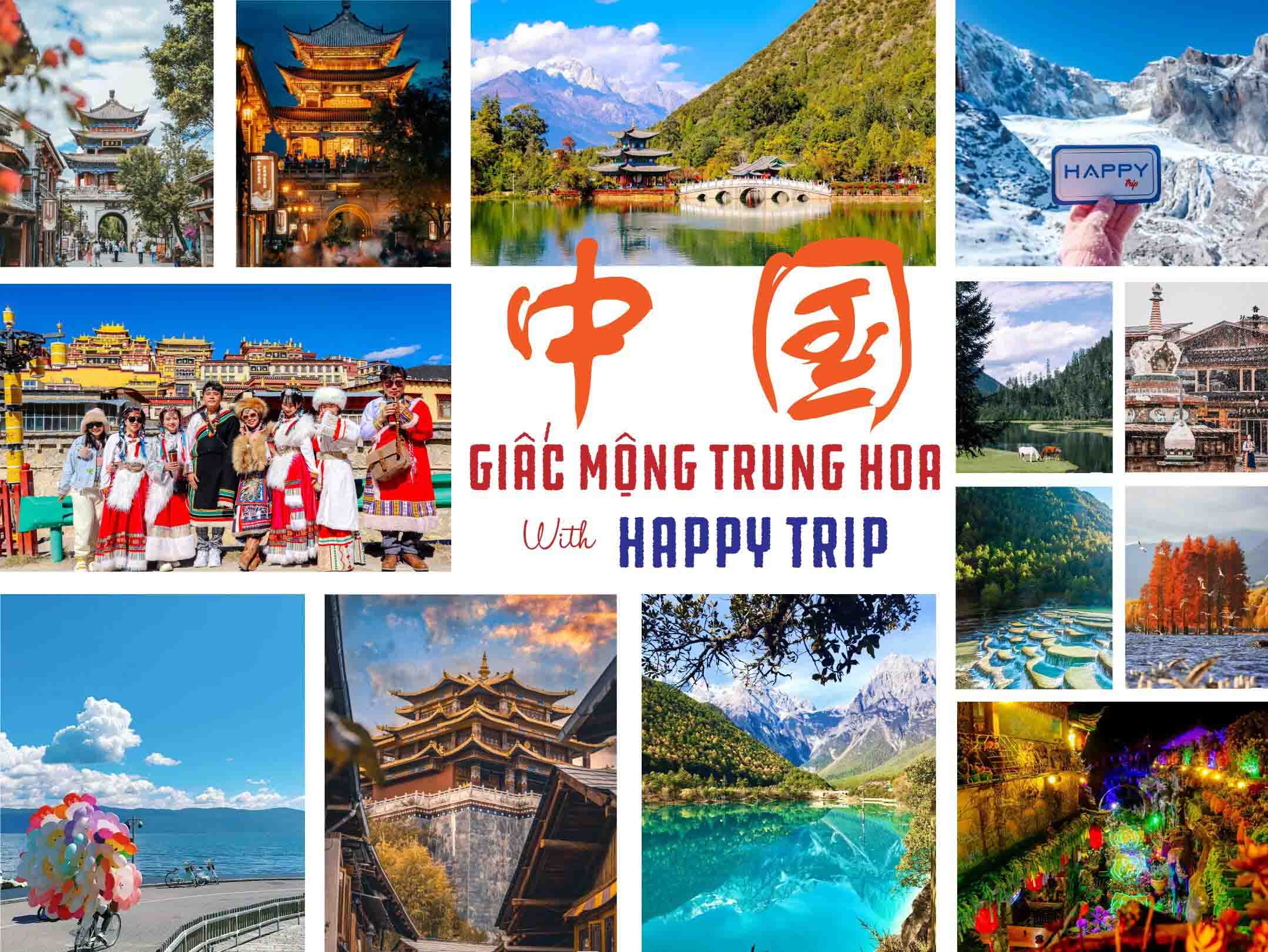 Vân Nam Special: Côn Minh – Tây Song Bản Nạp – Đại Lý – Lệ Giang 8N7Đ - Happy Trip